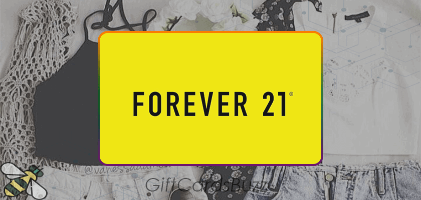 Forever 21 gift card
