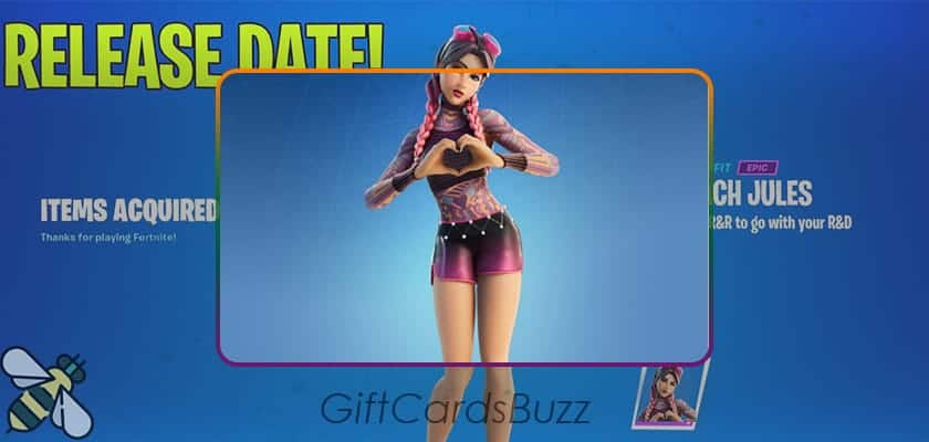 Beach Jules Skin Code