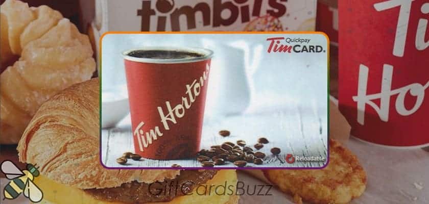free tim hortons gift card