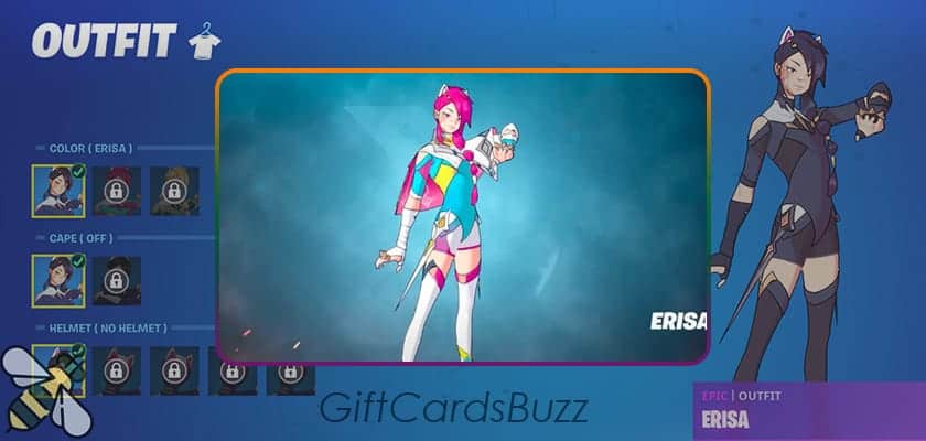 Erisa Anime Skin Code