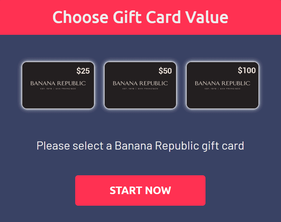 Banana Republic Gift Card