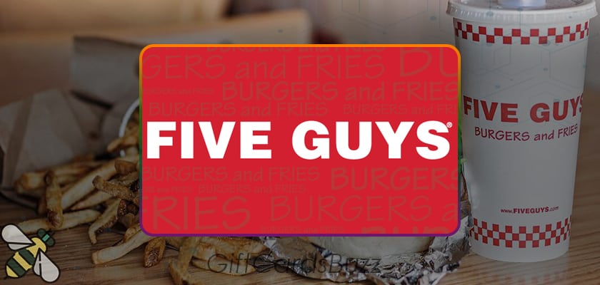 Five Guys Gift Card