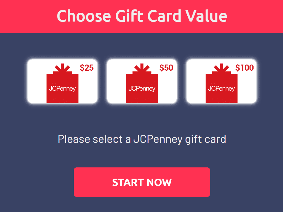 JCPenney Gift Card