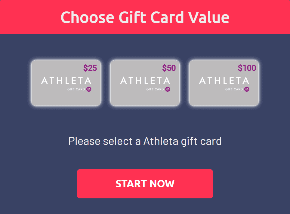 Athleta Gift Card