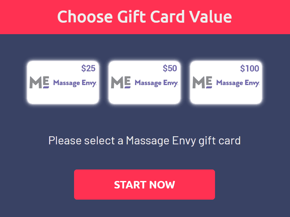 Massage Envy Gift Card