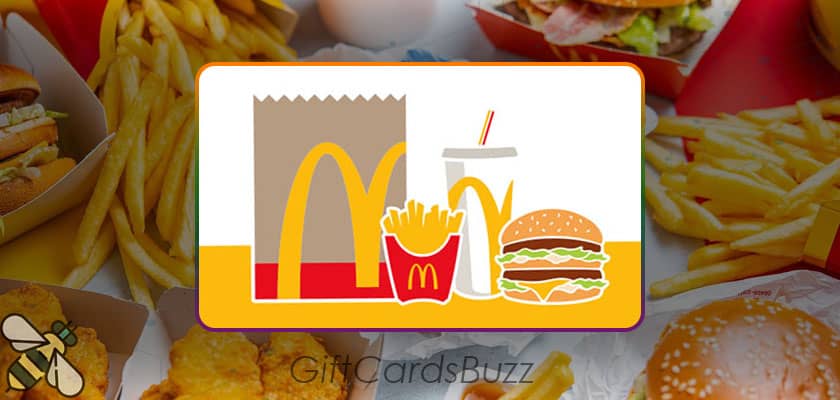 McDonalds Gift Card