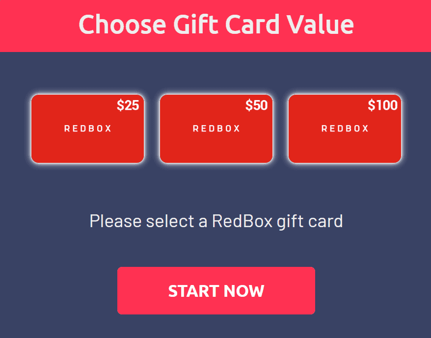 Redbox Gift Card