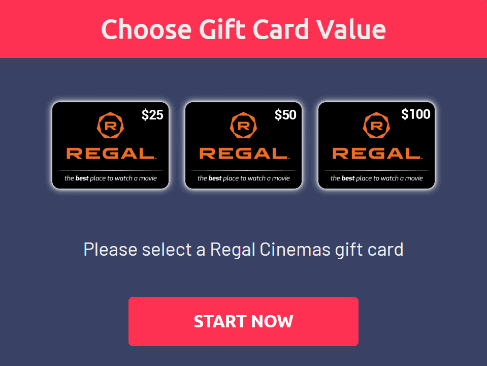 Regal Gift Card