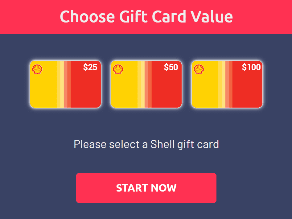 Shell Gift Card
