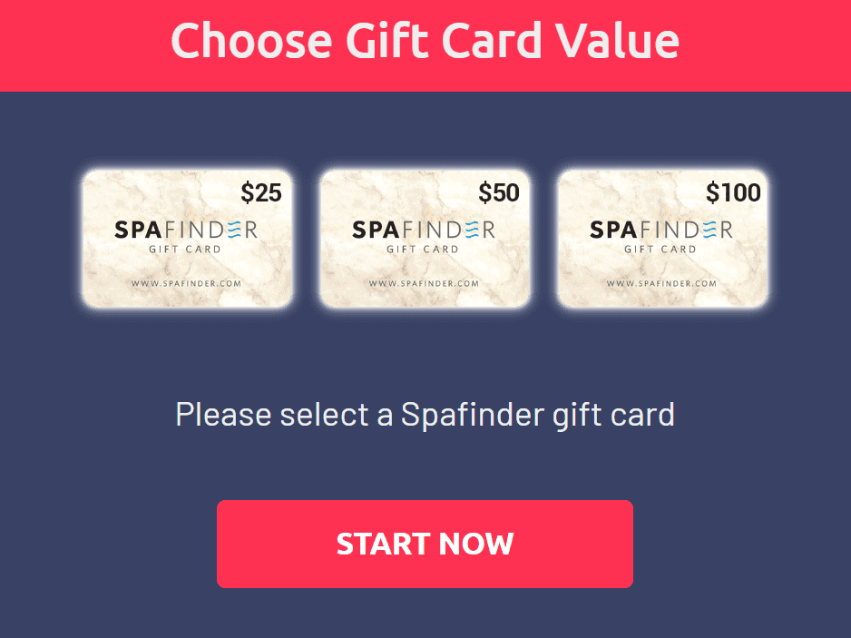 Spafinder Gift Card