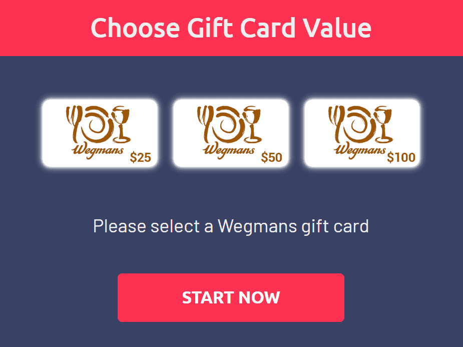 Wegmans Gift Card