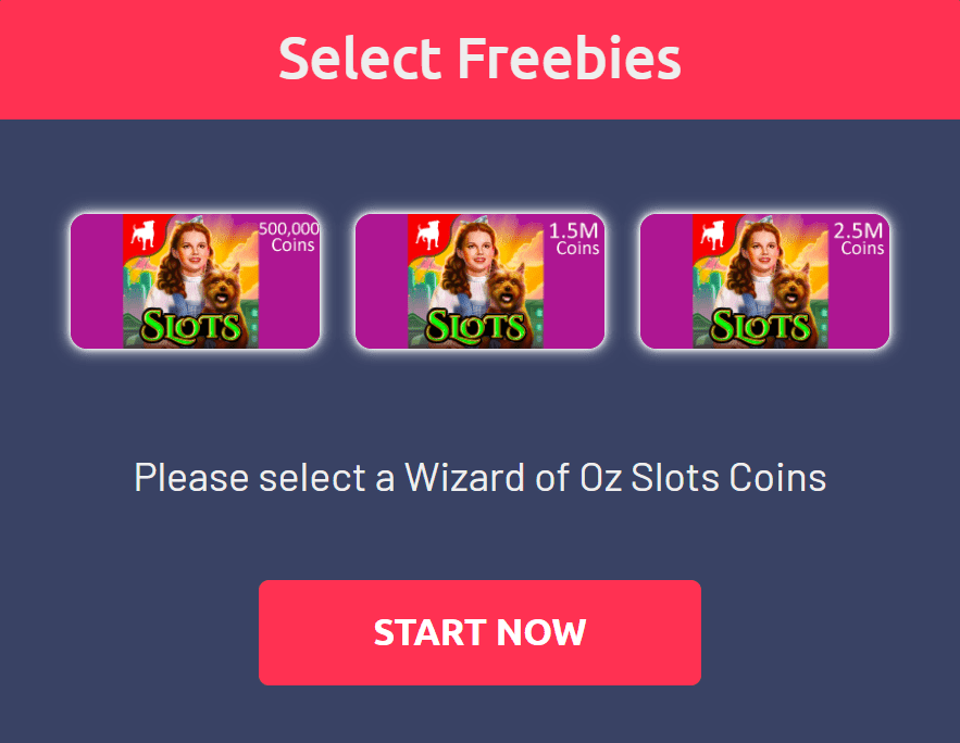 Wizard of Oz Free Coins